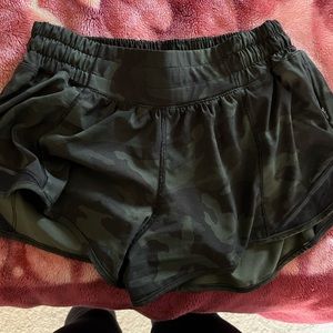 Lululemon camo shorts